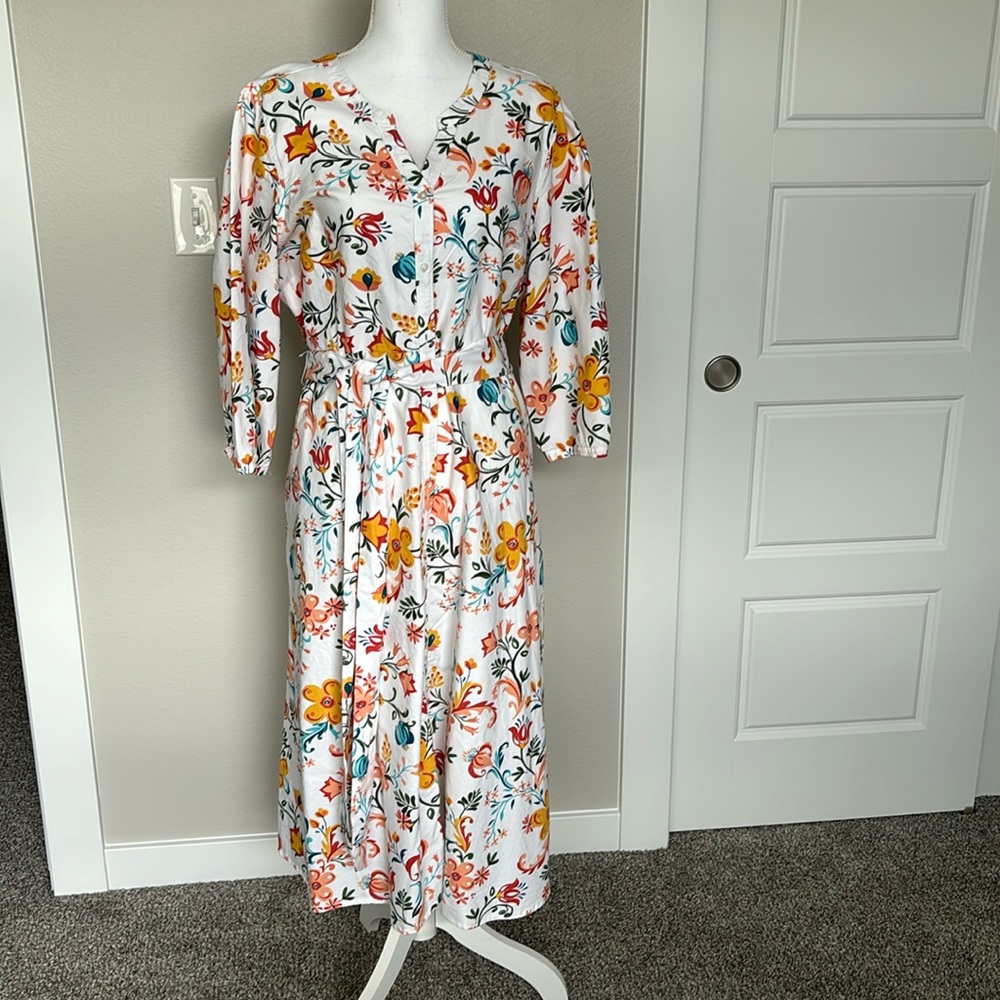 Croft & Barrow Floral Dress size XL